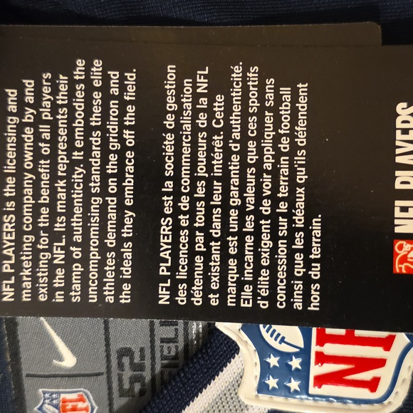 Nike Navy Cowboys Jersey E. Smith # 22 Retired Jersey With Stiched on Details. - Picture 10 of 10